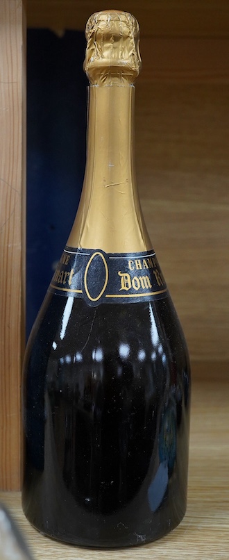 A bottle of 1979 Dom Ruinart blanc de blancs champagne. Condition - fair, storage history unknown